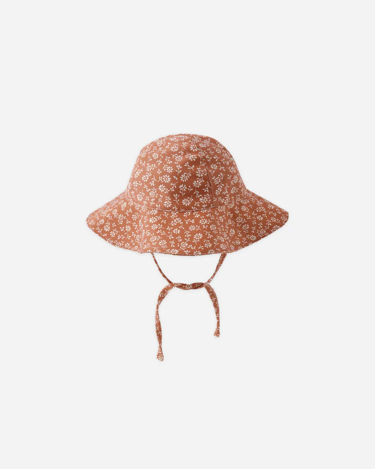 Sun Hat | Poppy Floral | Quincy Mae