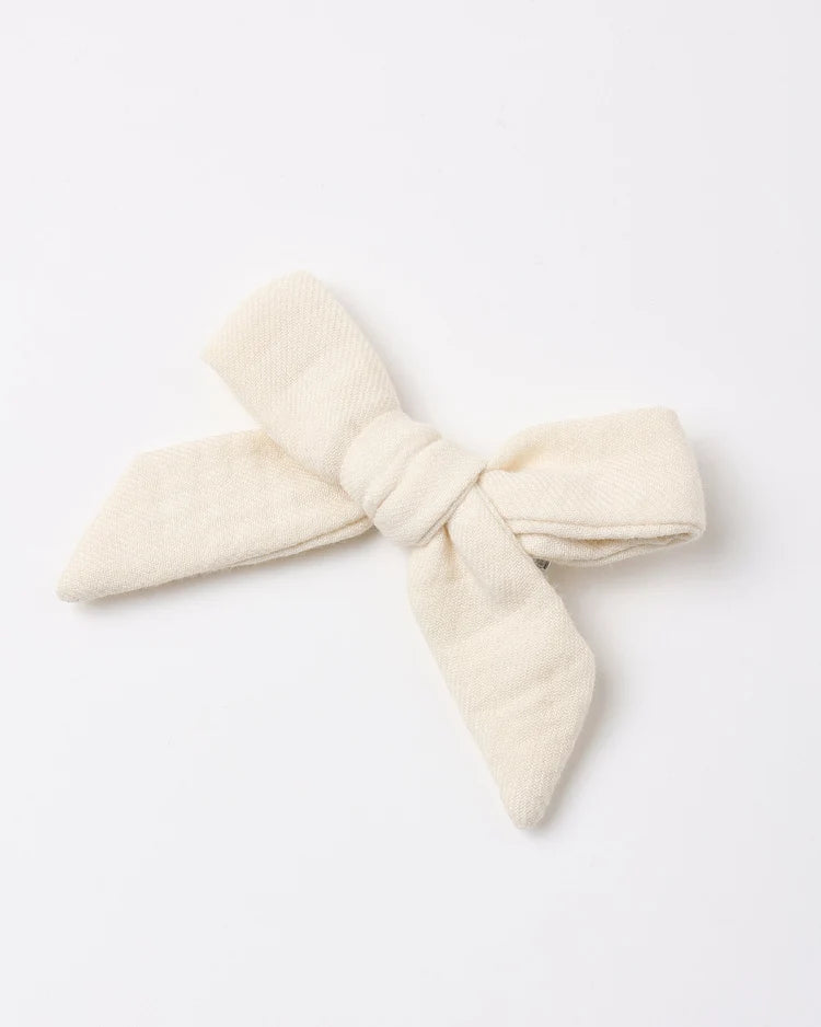 Bow W. Clip, Set Of 3 | Mulberry, Slate, Natural | Quincy Mae