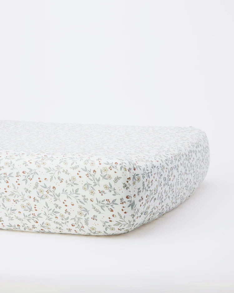 Bamboo Crib Sheet | Woodland | Quincy Mae