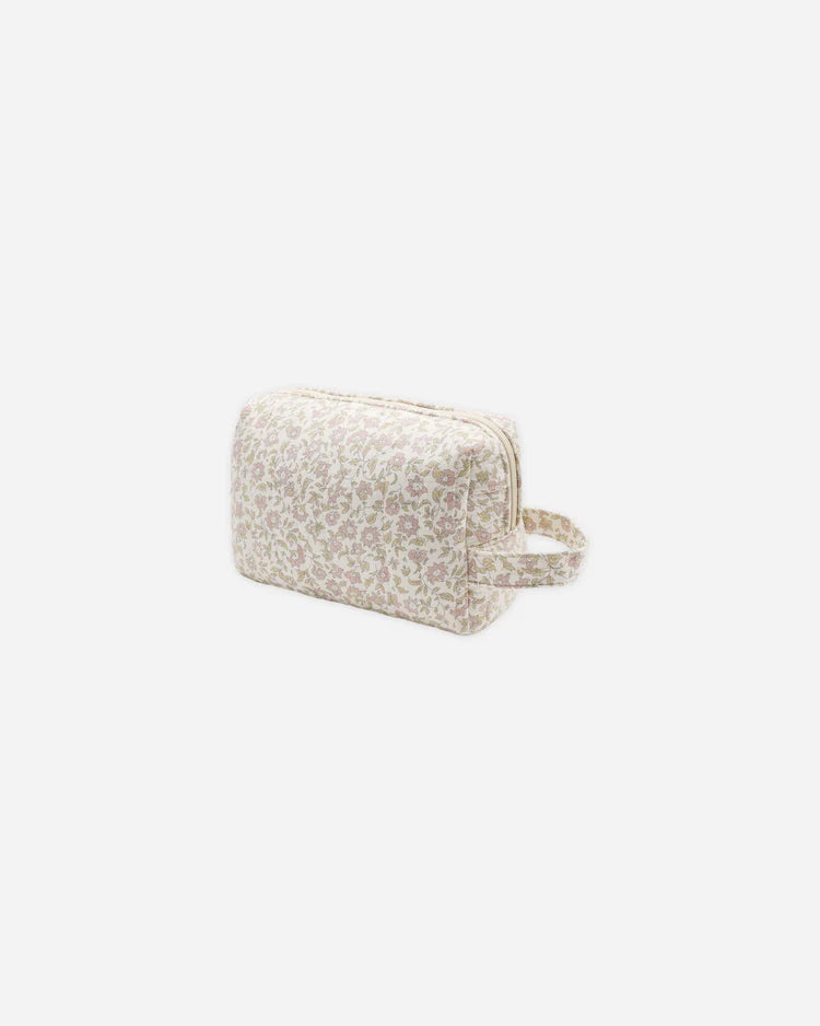 Toiletry Bag | Wildflower Woven | Quincy Mae