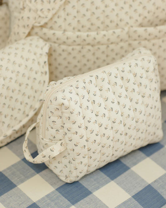 Toiletry Bag | French Flora | Quincy Mae