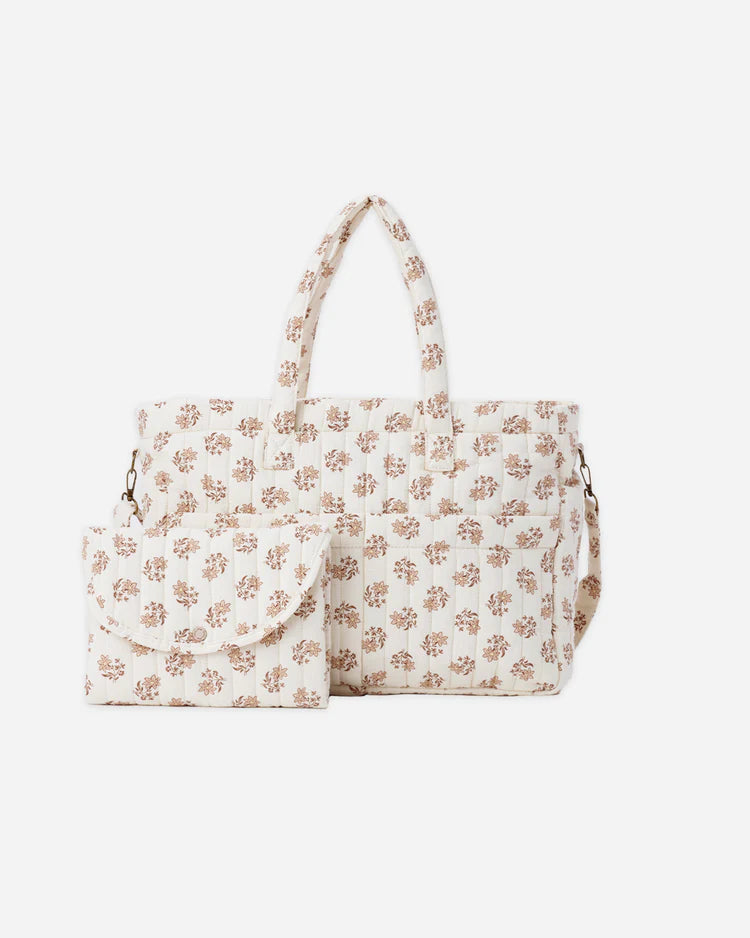 Diaper Bag + Changing Pad Set | Daylily | Quincy Mae