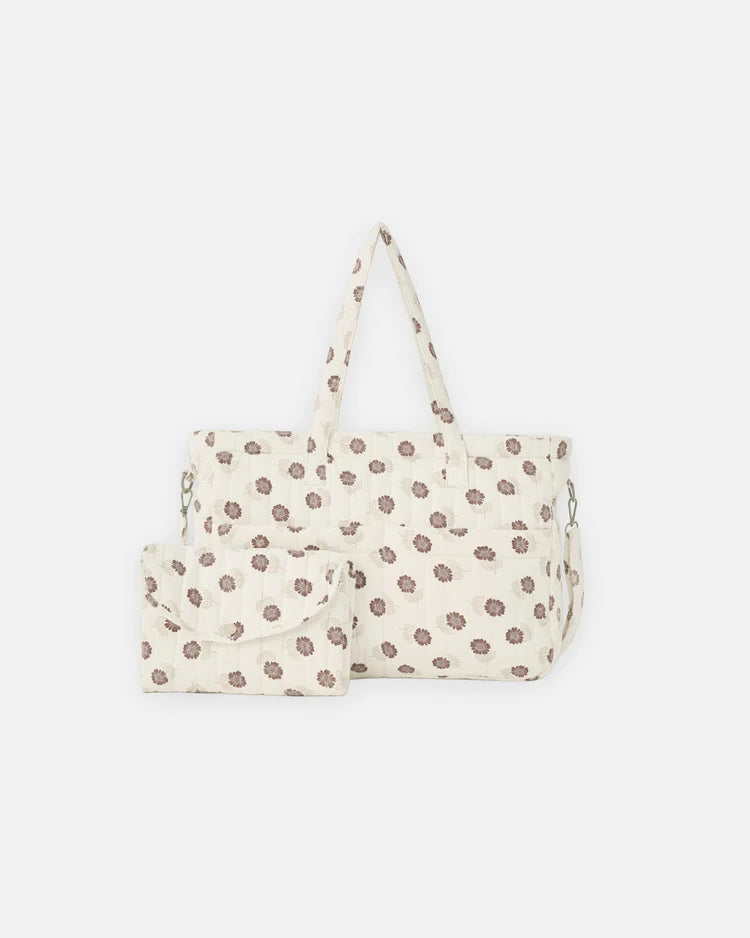 Diaper Bag + Changing Pad Set | Fall Floral | Quincy Mae