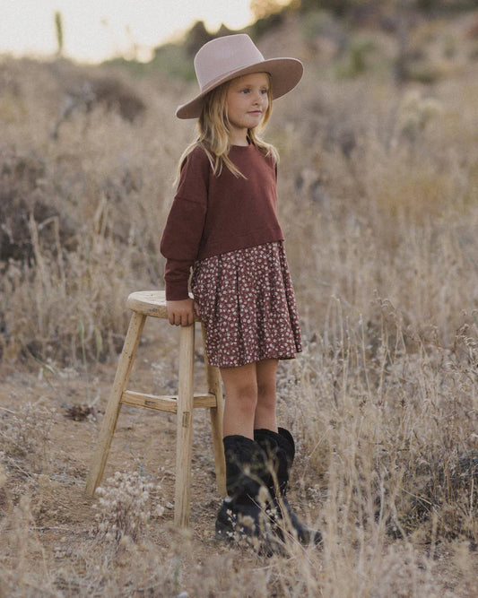 Sweatshirt Dress | Rosette | Rylee + Cru