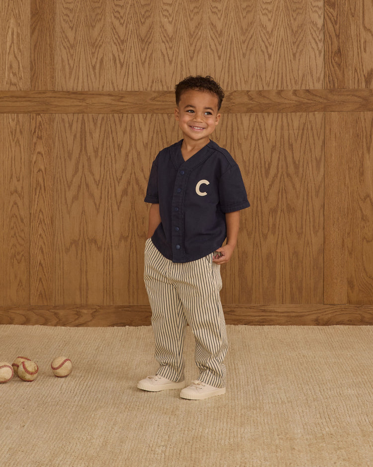 Baseball Shirt | Navy | Rylee & Cru