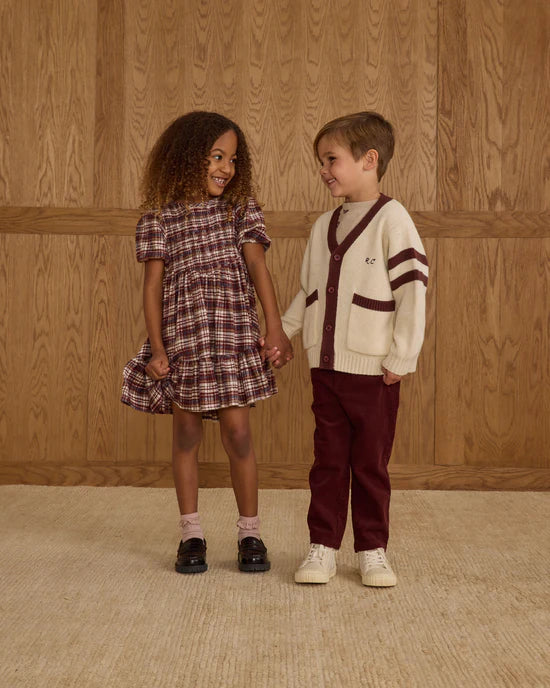 Kalen Pant | Burgundy | Rylee & Cru
