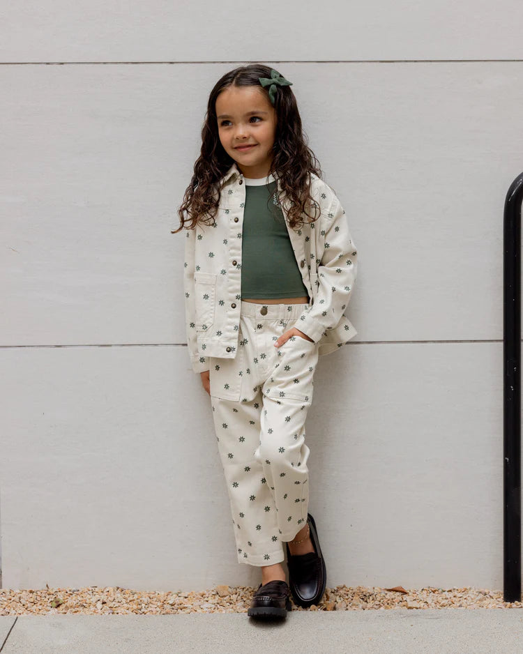 Denim Chore Coat | Mini Daisy | Rylee & Cru