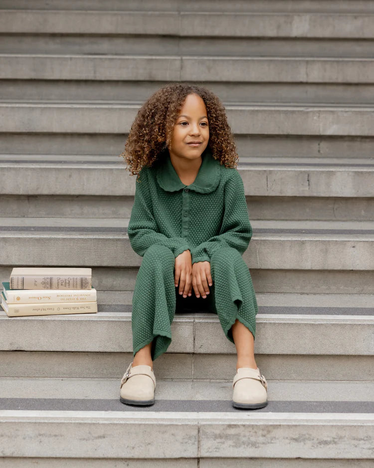 Knit Wide Leg Pant | Green | Rylee & Cru