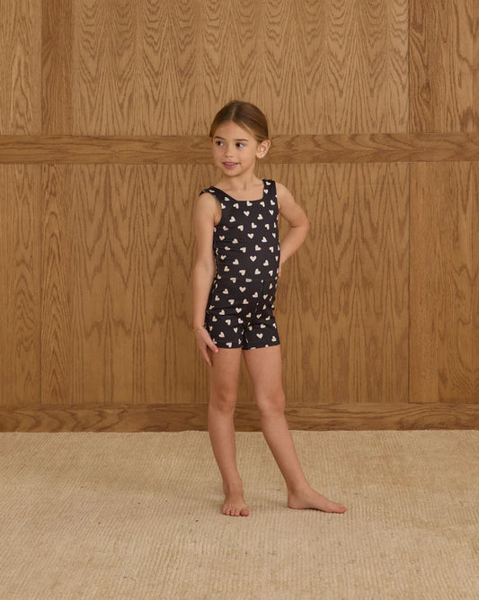 Malibu Bodysuit | Hearts | Rylee & Cru