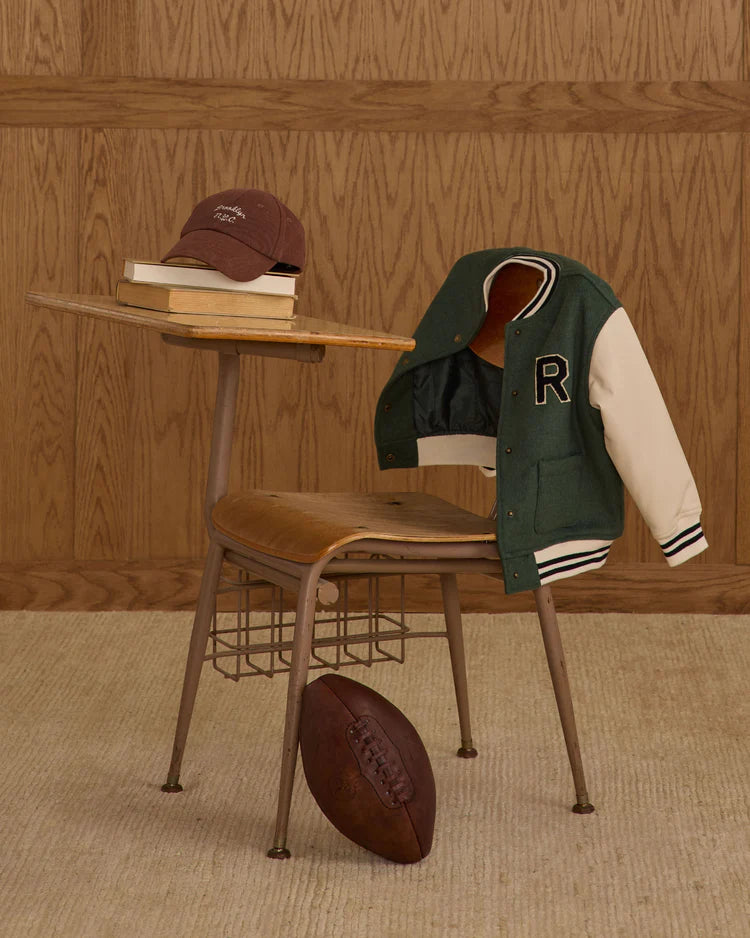 Varsity Jacket | Green | Rylee & Cru