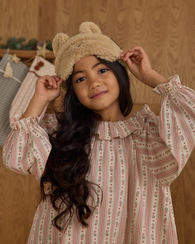 Girl's Nightgown | Candy Cane Stripe | Rylee & Cru