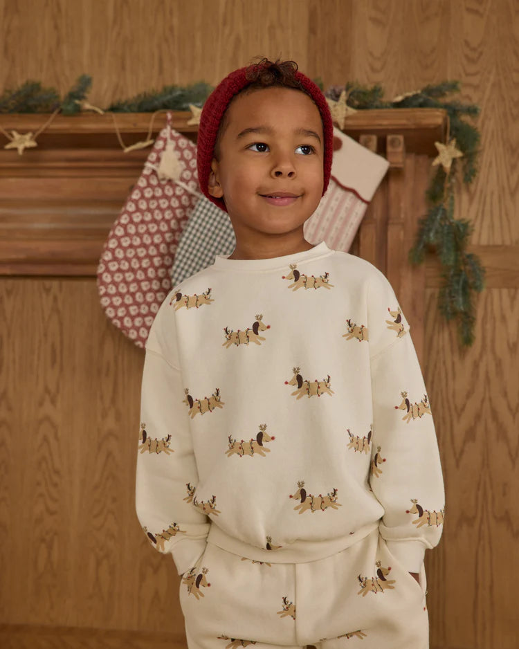 Jogger Sweatsuit Set | Christmas Dogs | Rylee & Cru