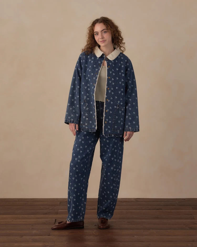 Women's Barrel Pant | Indigo | Rylee & Cru