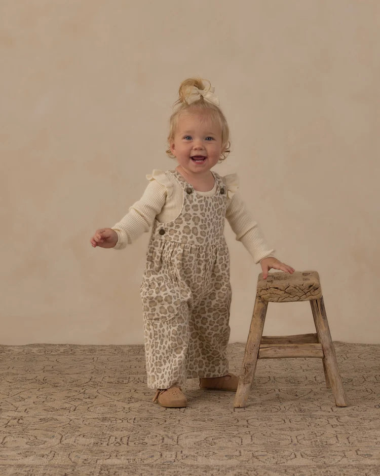 Wide Leg Overall | Leopard | Rylee & Cru