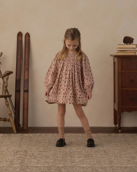 Selene Dress | Pink Floral | Rylee & Cru