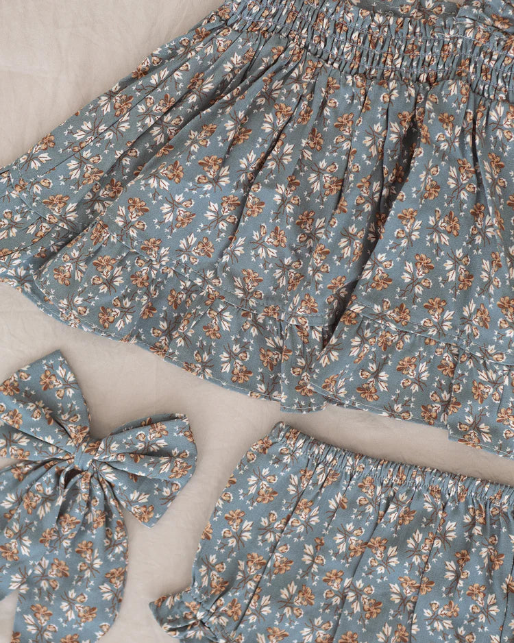 Lala Set | Blue Floral | Rylee & Cru