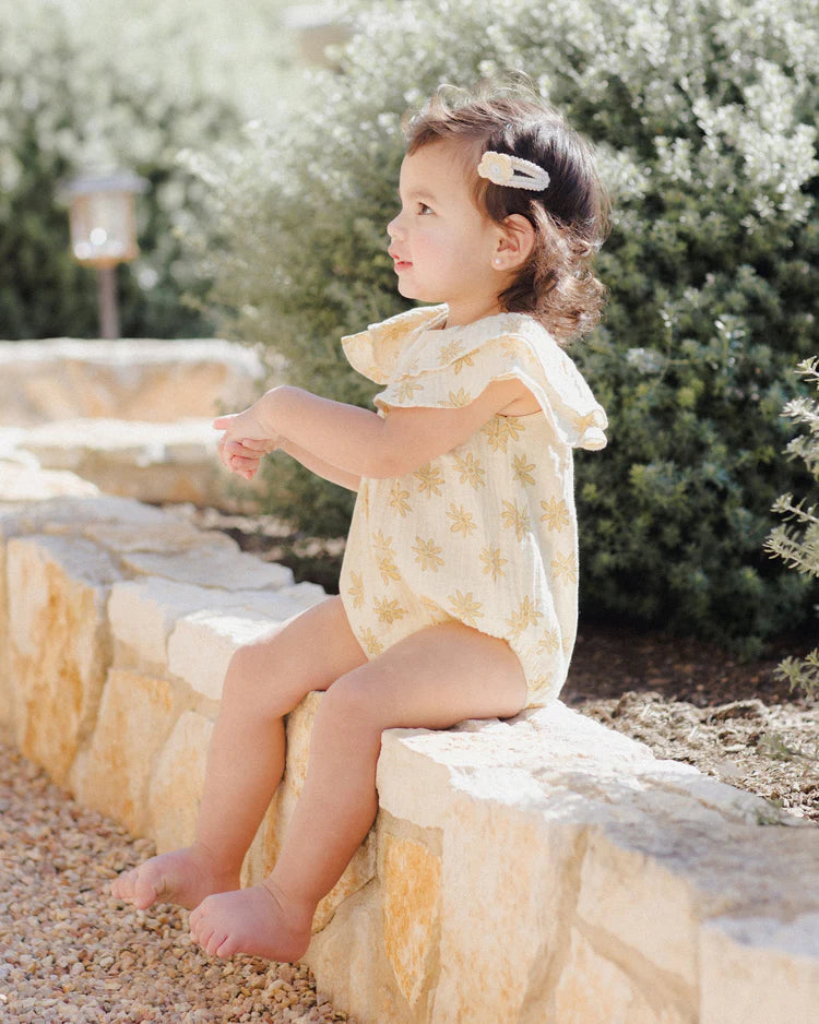 Roxy Romper | Daisies | Rylee & Cru