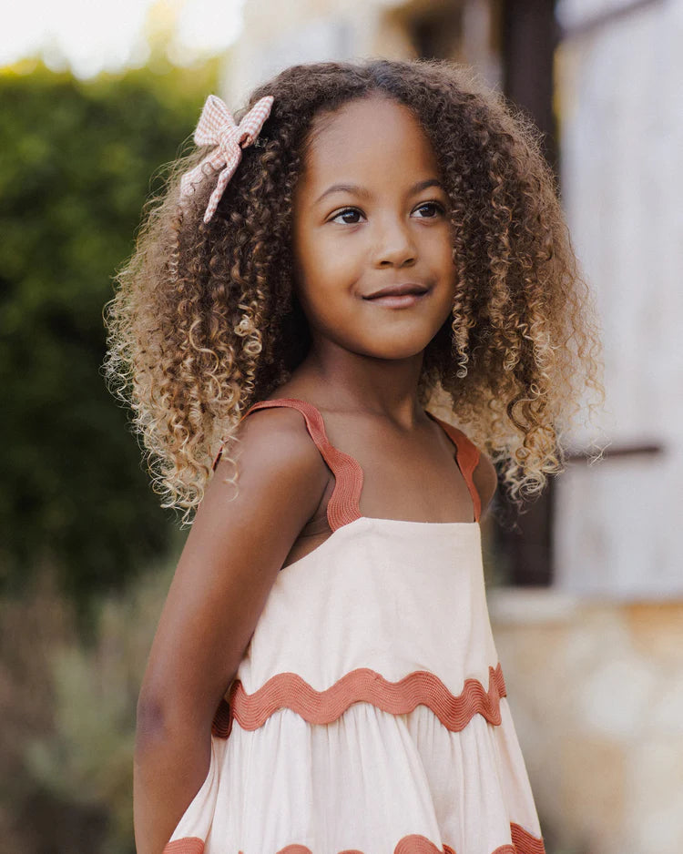 Bow | Poppy Gingham | Rylee & Cru