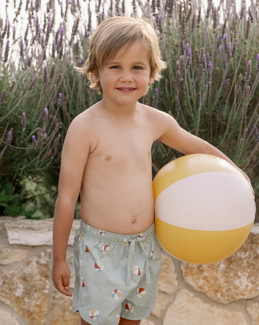 Swim Trunk | Beach Balls| Rylee & Cru