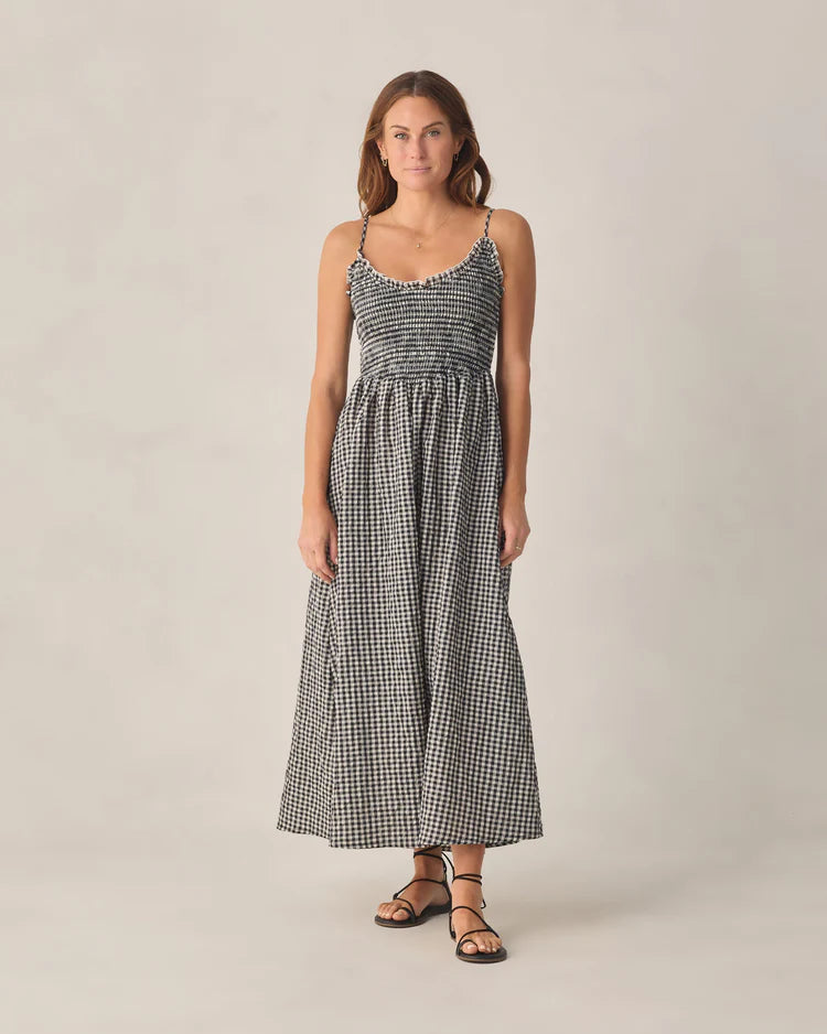 Ladies Chrissy Dress | Black Check | Rylee & Cru
