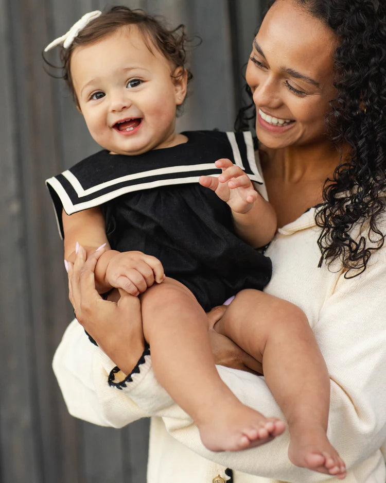 Sailor Romper | Black | Rylee & Cru