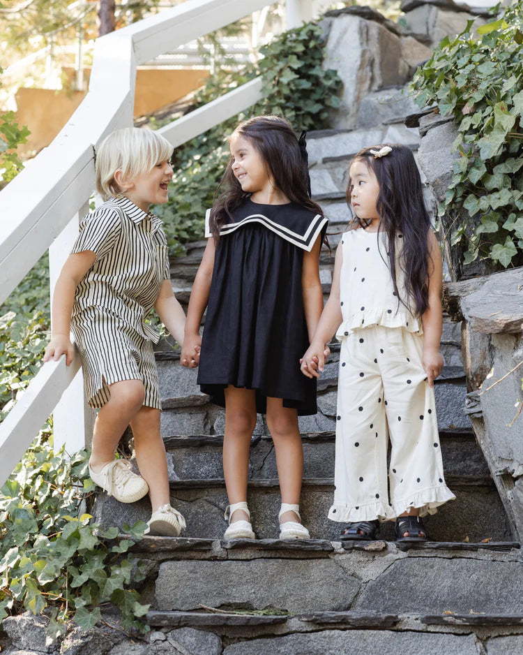 Sailor Dress | Black | Rylee & Cru