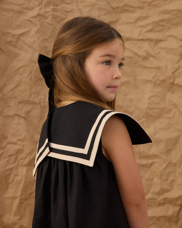 Sailor Dress | Black | Rylee & Cru