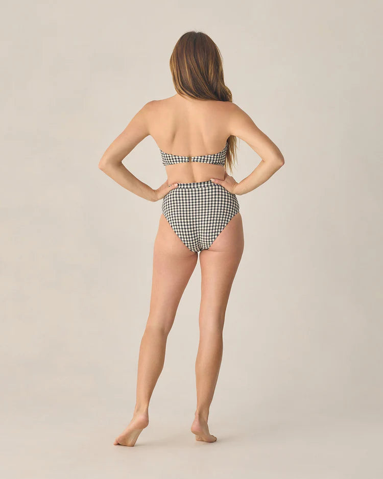 Women Bikini | Black Gingham | Rylee & Cru