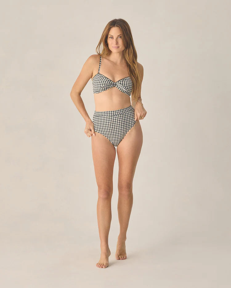 Women Bikini | Black Gingham | Rylee & Cru