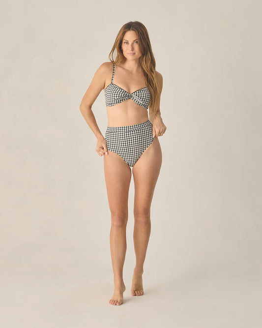 Women Bikini | Black Gingham | Rylee & Cru