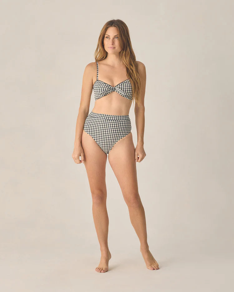 Women Bikini | Black Gingham | Rylee & Cru