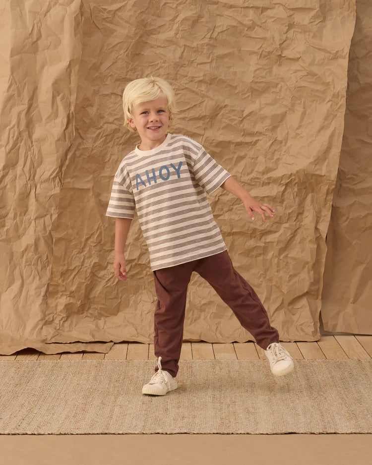 Relaxed Tee | Ahoy | Rylee & Cru