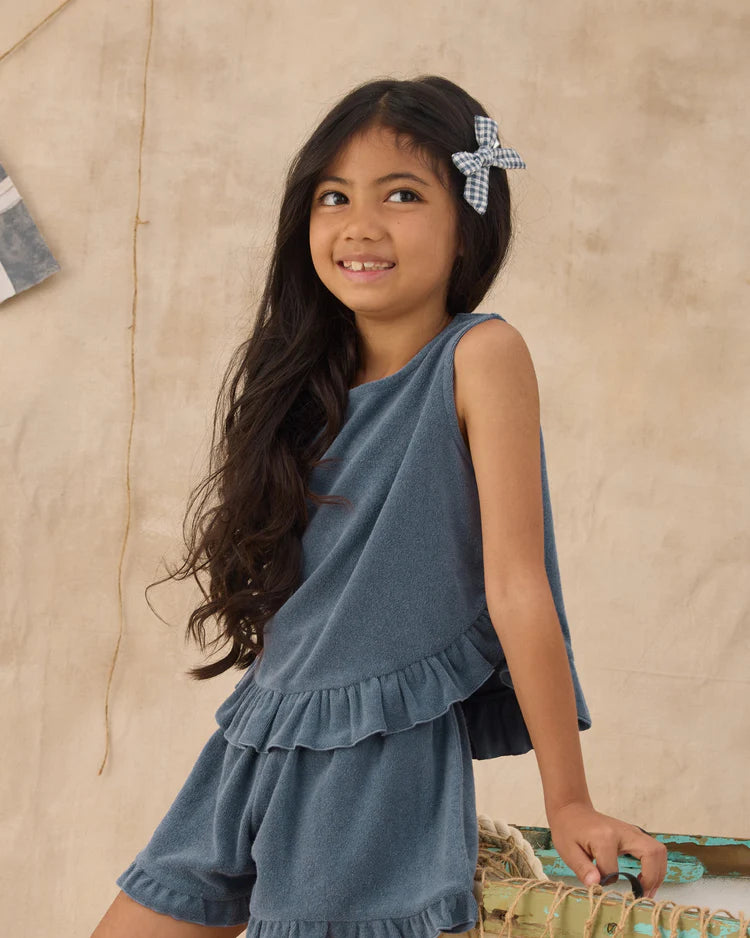 Bows, Set Of 2 | Marine Gingham | Rylee & Cru