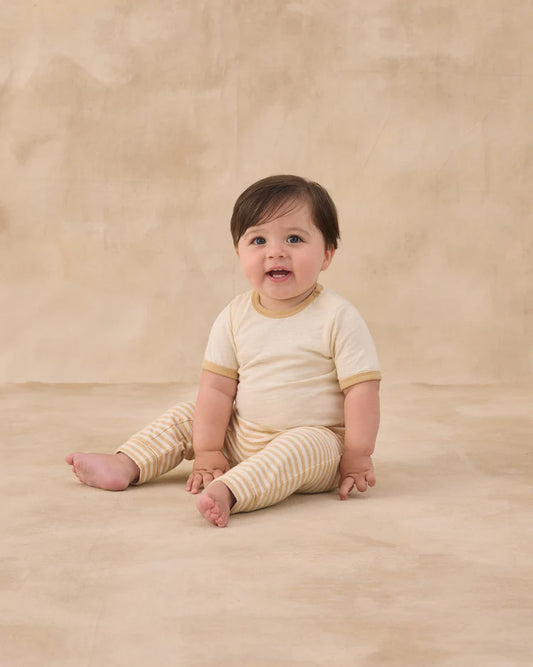 Ringer Bodysuit | Butterscotch | Rylee & Cru