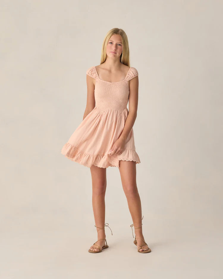 Teen Kalina Dress | Blush | Rylee & Cru