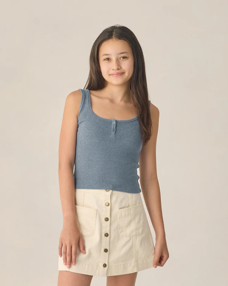 Teen Denver Mini Skirt | Natural | Rylee & Cru