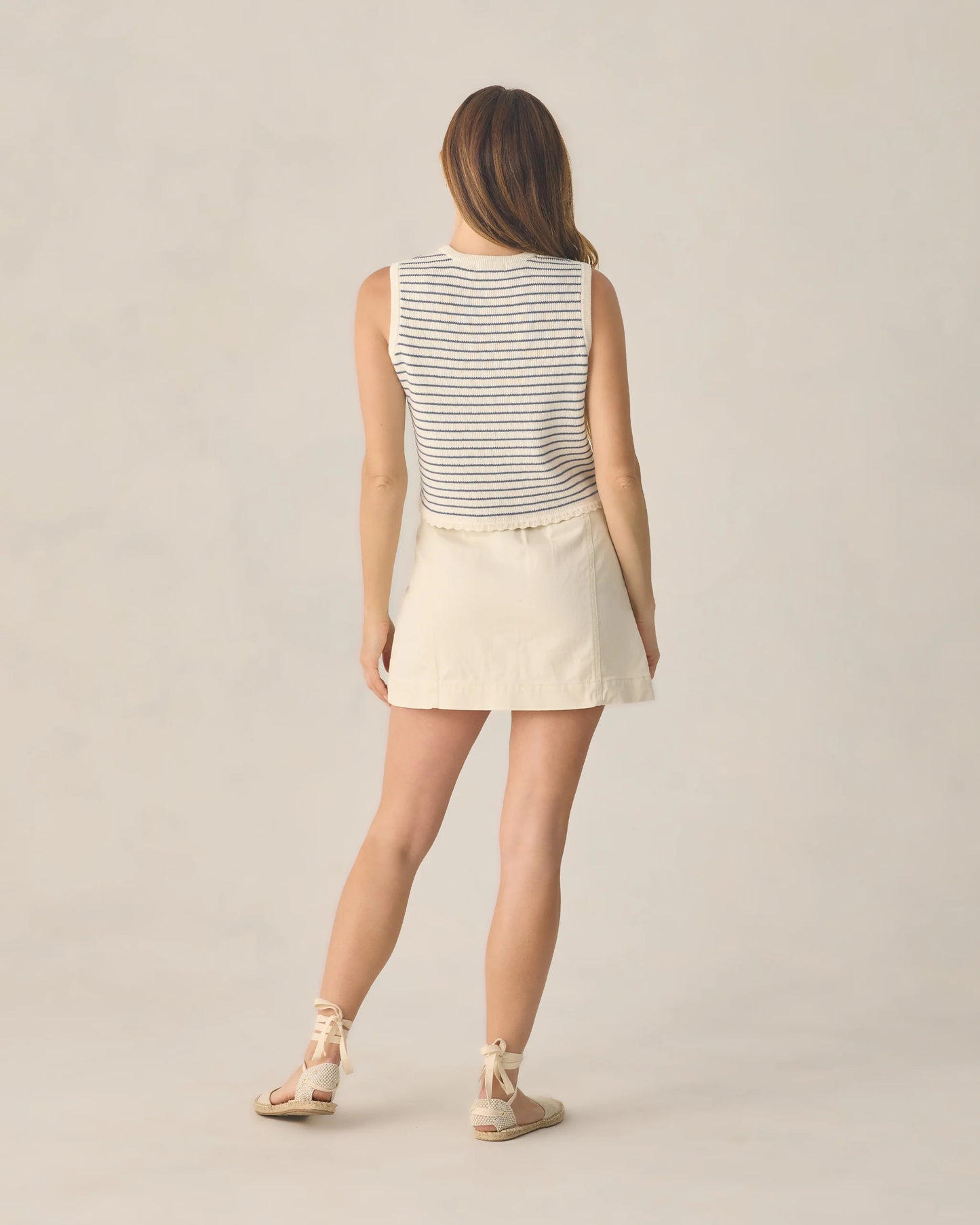 Denver Mini Skirt | Natural | Rylee & Cru