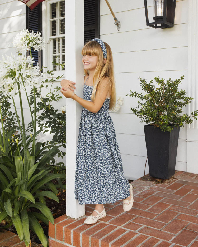Delia Dress | Navy Floral | Rylee & Cru
