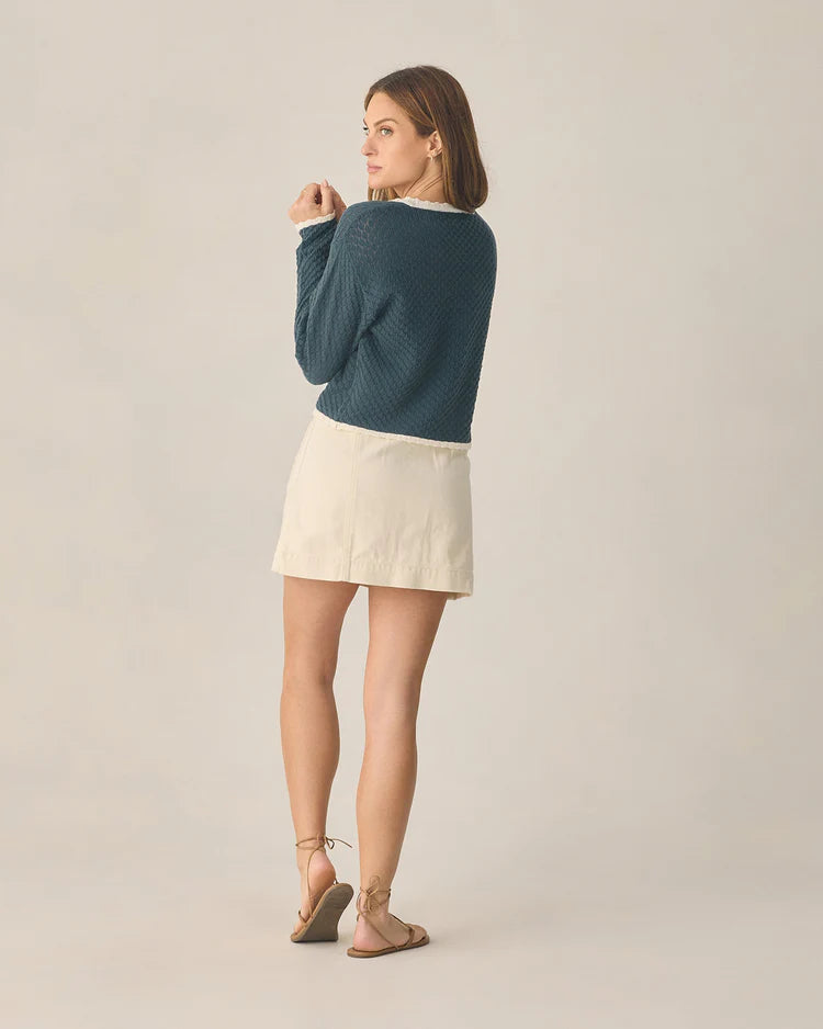 Ladies Ella Cardigan | Navy | Rylee & Cru