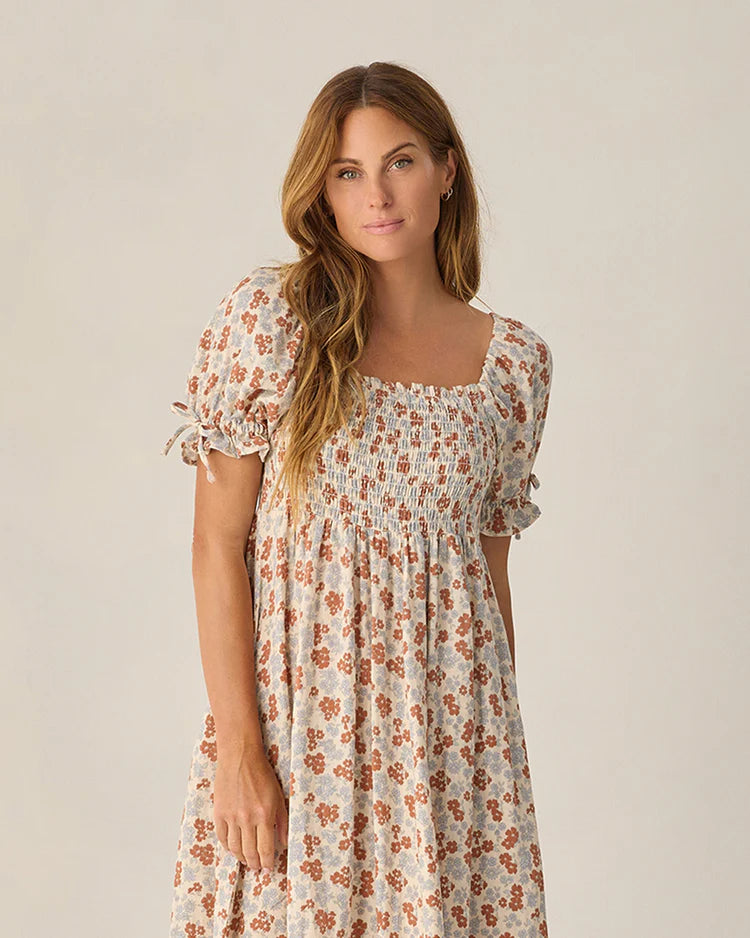 Ladies Dallas Dress | Americana Floral | Rylee & Cru