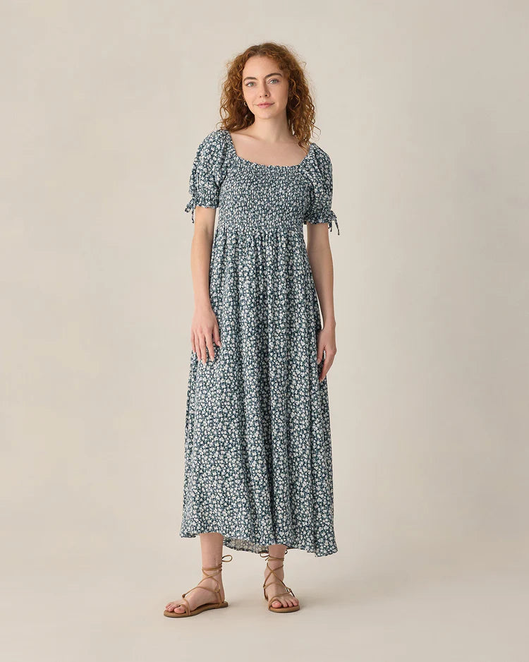 Ladies Dallas Dress | Navy Floral | Rylee & Cru
