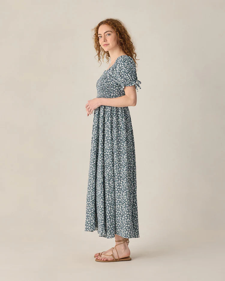 Ladies Dallas Dress | Navy Floral | Rylee & Cru
