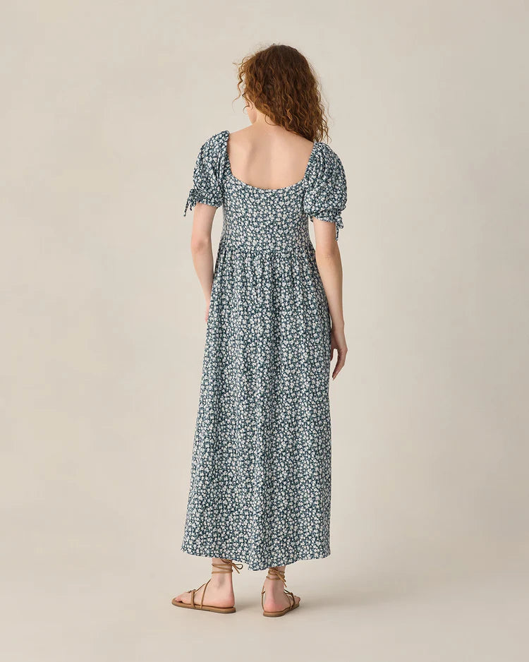 Ladies Dallas Dress | Navy Floral | Rylee & Cru