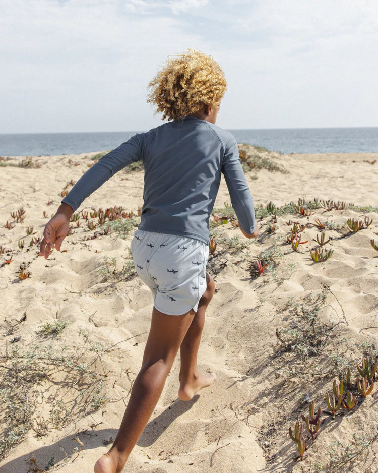 Long Sleeve Rashguard | Navy | Rylee & Cru