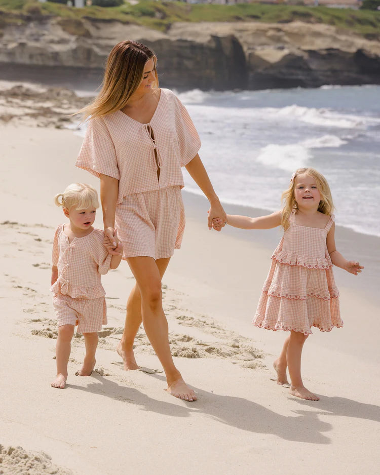 Ladies Juniper Set | Petal Gingham | Rylee & Cru