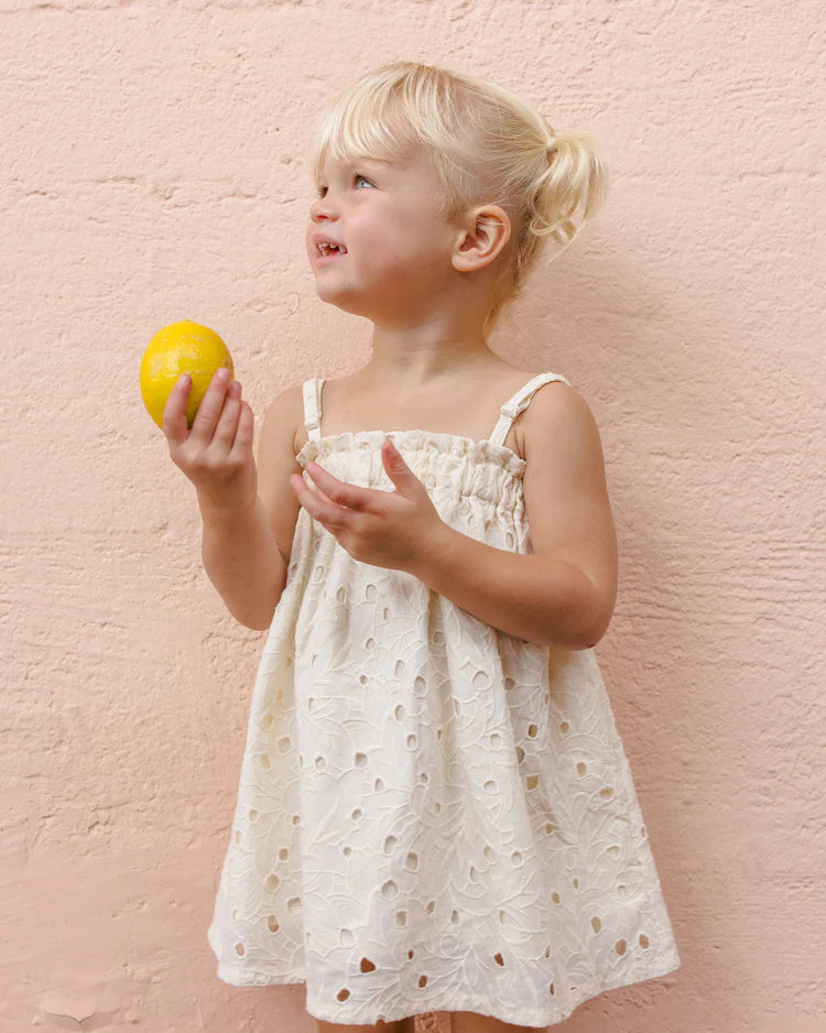 Sahara Mini Dress | Ivory | Rylee & Cru