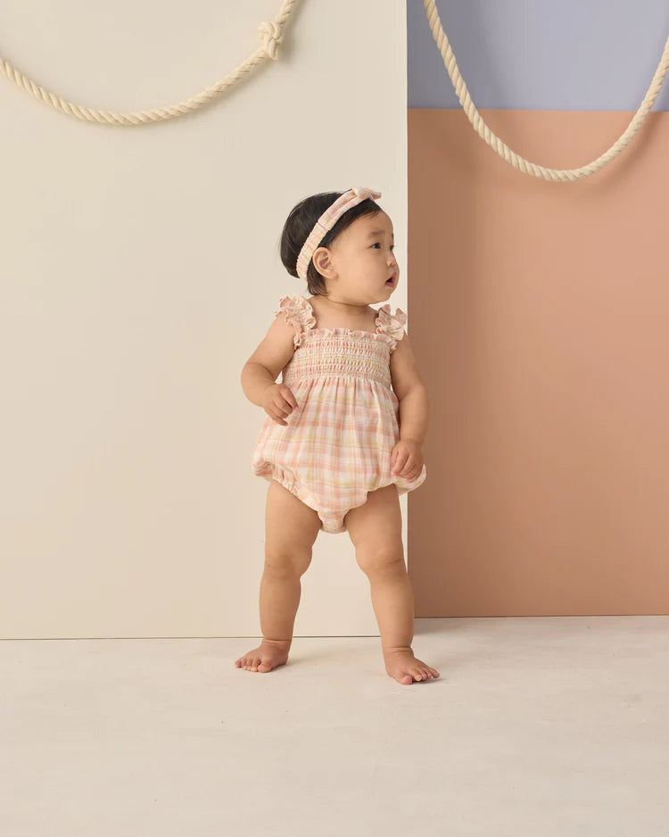 Julia Romper | Summer Plaid | Rylee & Cru