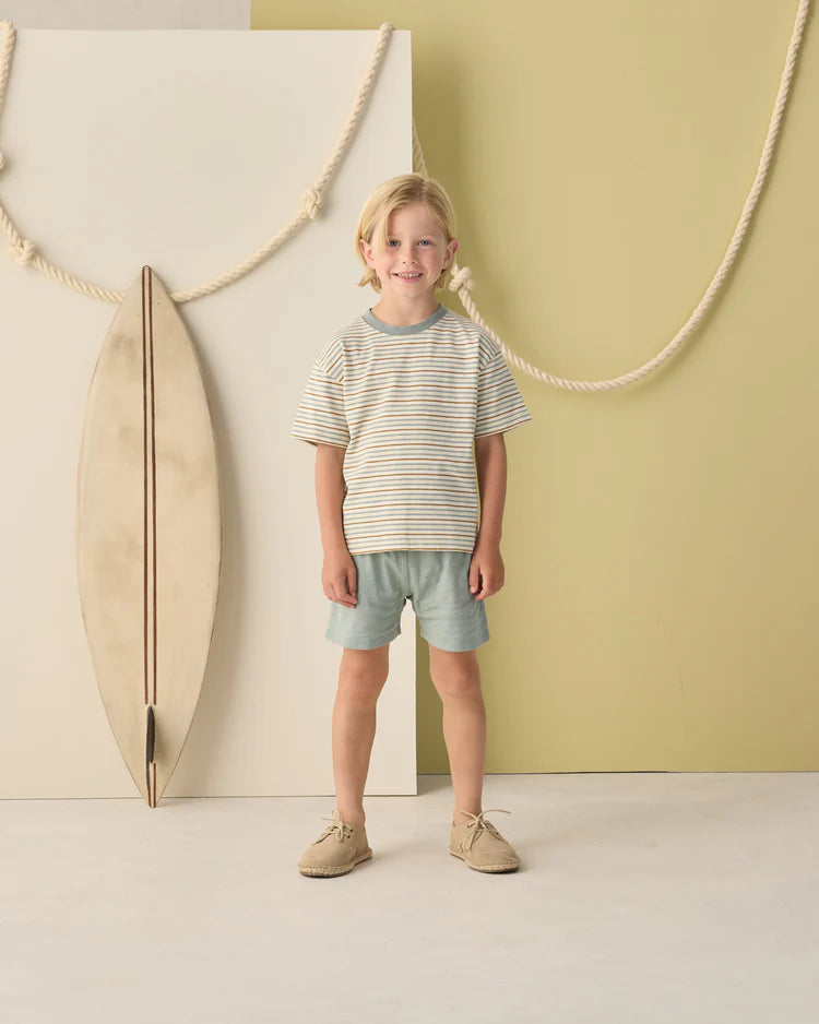 Relaxed Tee | Vintage Stripe | Rylee & Cru