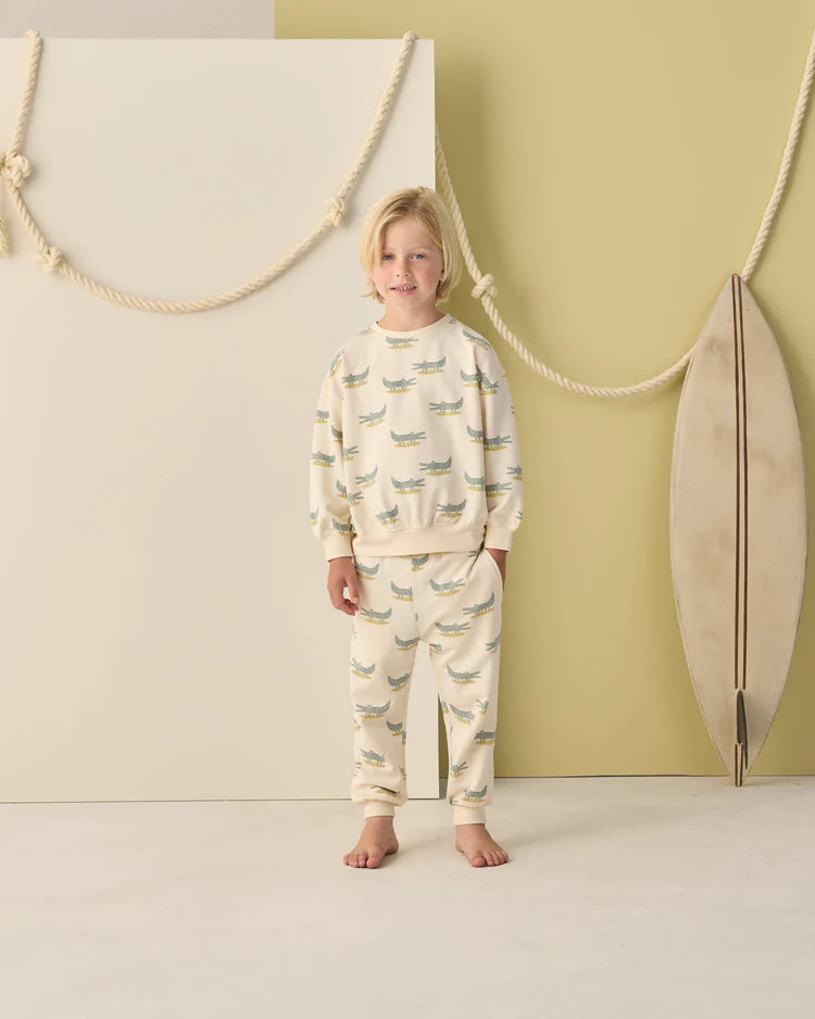 Jogger Sweatpant | Alligators | Rylee & Cru