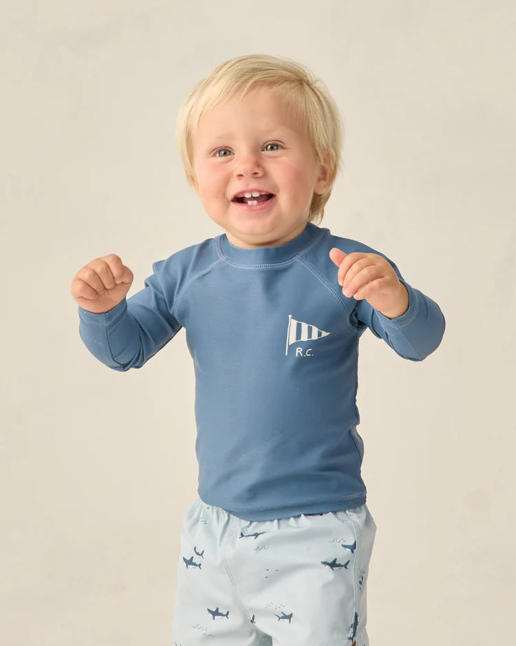 Long Sleeve Rashguard | Navy | Rylee & Cru